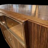 art deco sideboard in macassar ebony