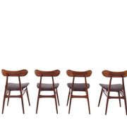 Louis van Teeffelen “Kastrup” dining chairs for Wébé – set of 4