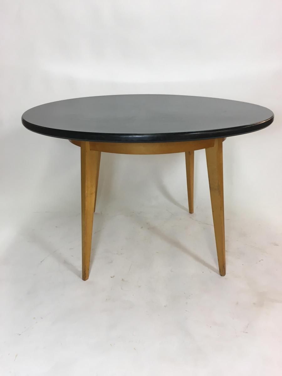Table of dining in Birch by Cees Braakman for Pastoe 1950 s vintage