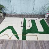 Berber rug made of natural wool, handwoven, size 250 x 250 cm.