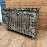 console - Burmese teak wedding chest