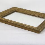 Miroir en bois doré, 19ème