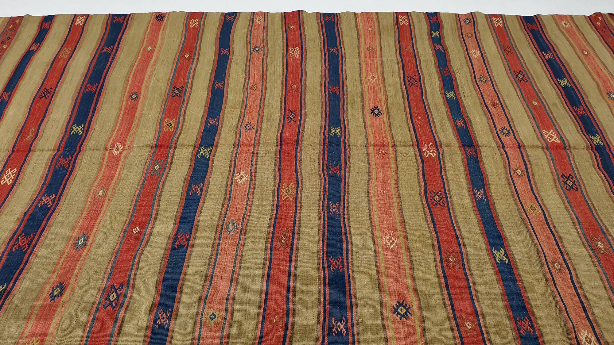 Turkish kilim rug, 247x157 cm, MYK-811