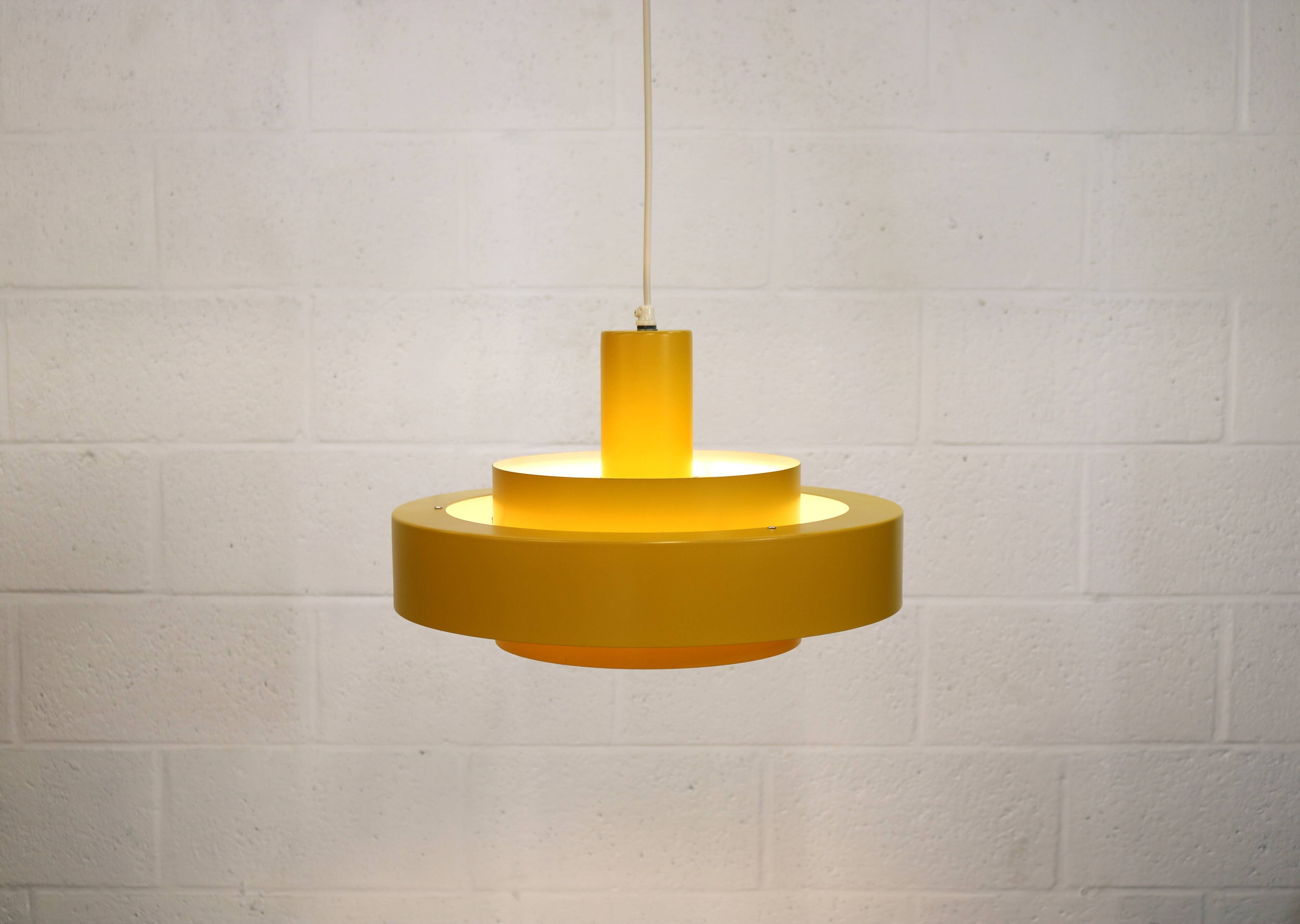 Mid-century modern hanging lamp by Jo Hammerborg - Fog & Morup - model Equ