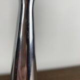 Pair of silver-plated metal candlesticks, Denmark