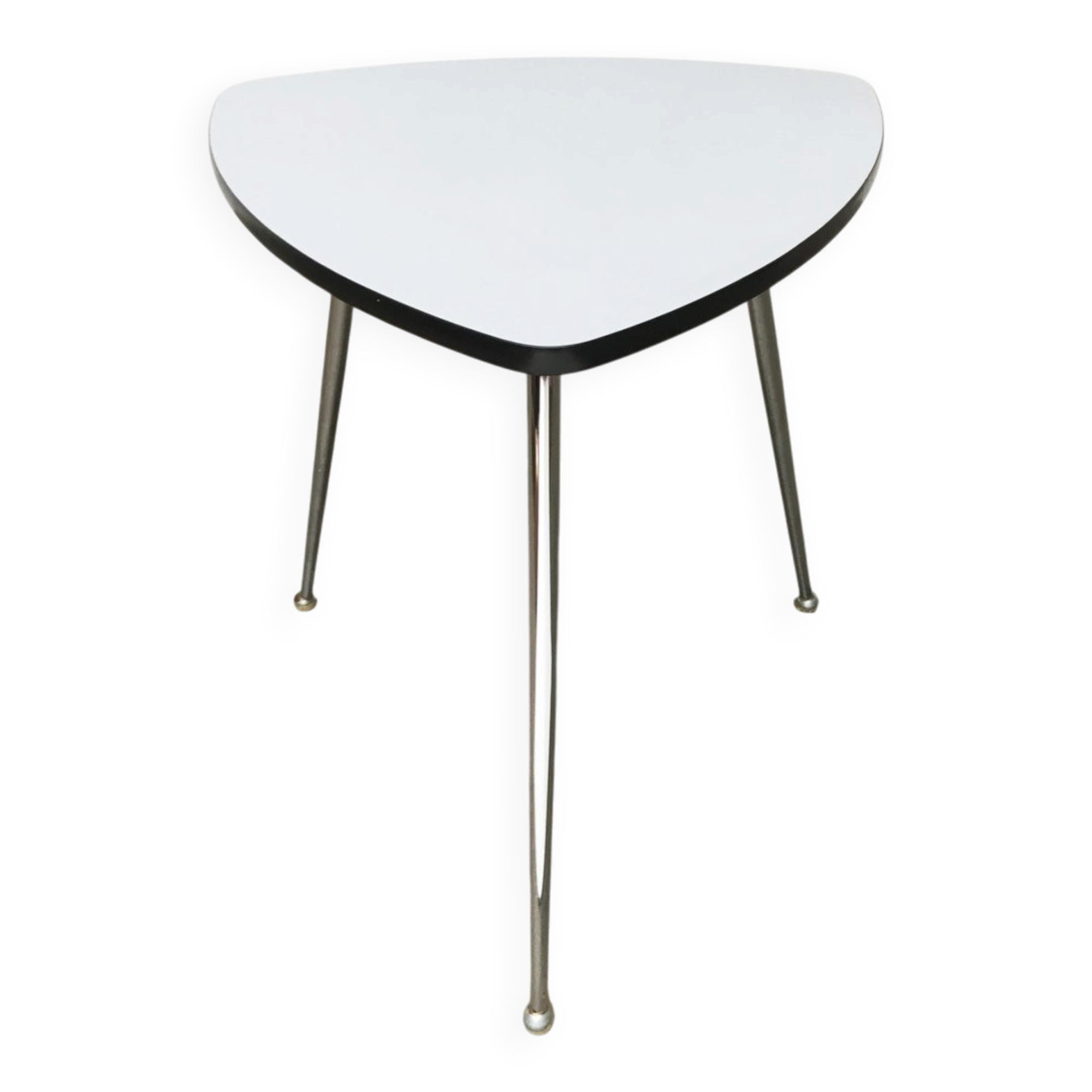 Mid-century German tripod coffee table for Mauser Werke Waldeck.