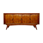 Mid-Century Italian Cherrywood and Walnut Sideboards, 1950s