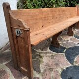 Old church pew, 263 cm
