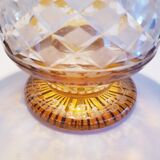 Bohemian crystal vase, circa 1900