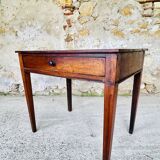 Farmhouse console, in walnut, Directoire, 18th century