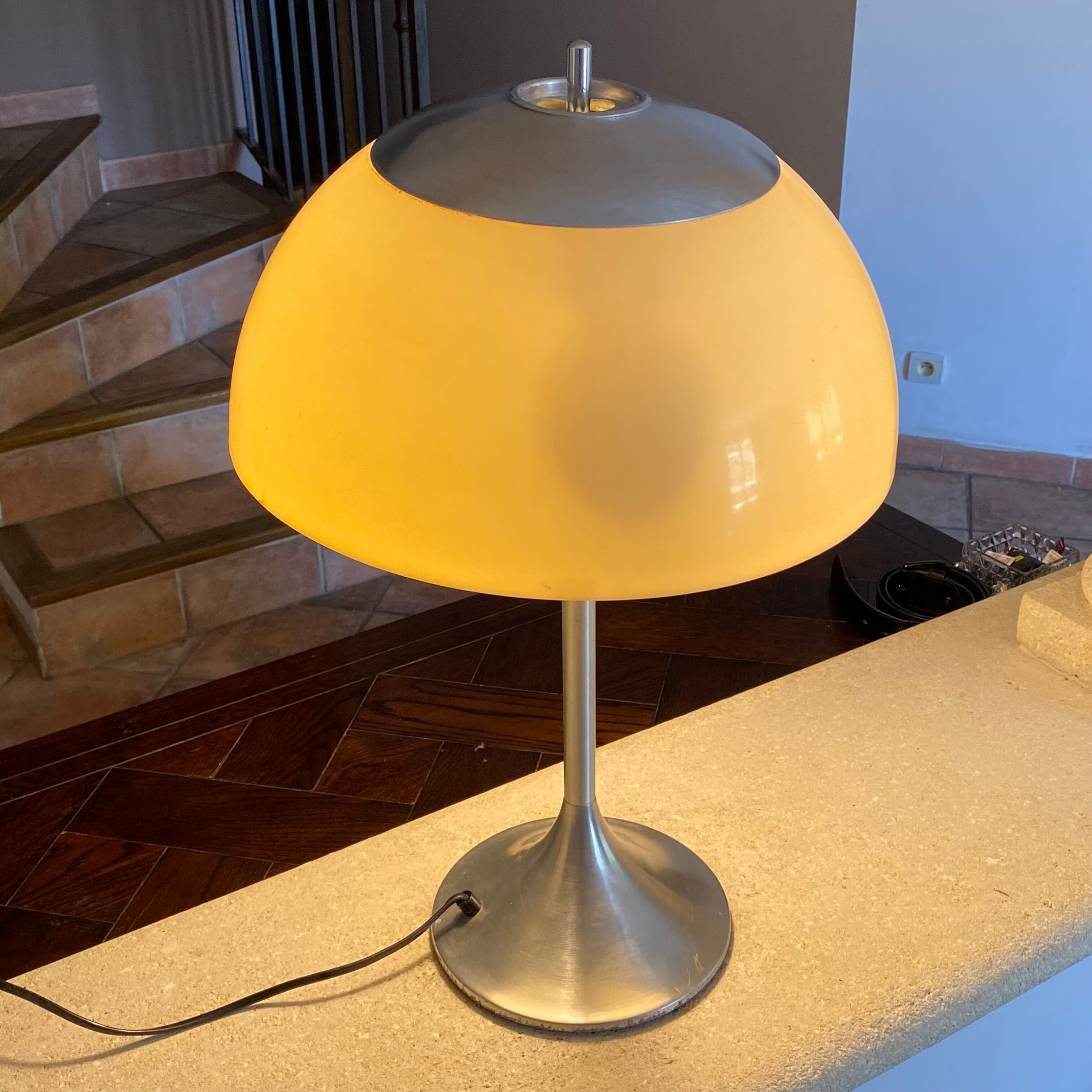 Unilux mushroom lamp. 1970