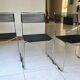 Chaises chrome et scoubidou