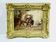 Wilfrid Constant Beauquesne -  Huile Sur Toile « Combat de cavaliers »