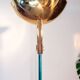 "Laser" floor lamp by Max Baguara for Lamperti, Italy, 1970s