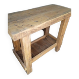 Solid wood work table