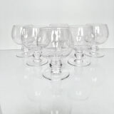 6 crystal glasses from Vannes