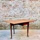1900 George III solid oak table