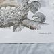 School poster Fernand Nathan Paris 1973 double-sided illustration