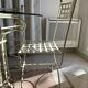 Wrought iron round table and 4 chairs