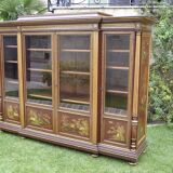 Laqué Library in Japanese Decorations Napoleon III Style - 19th Century