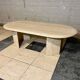 Travertine coffee table