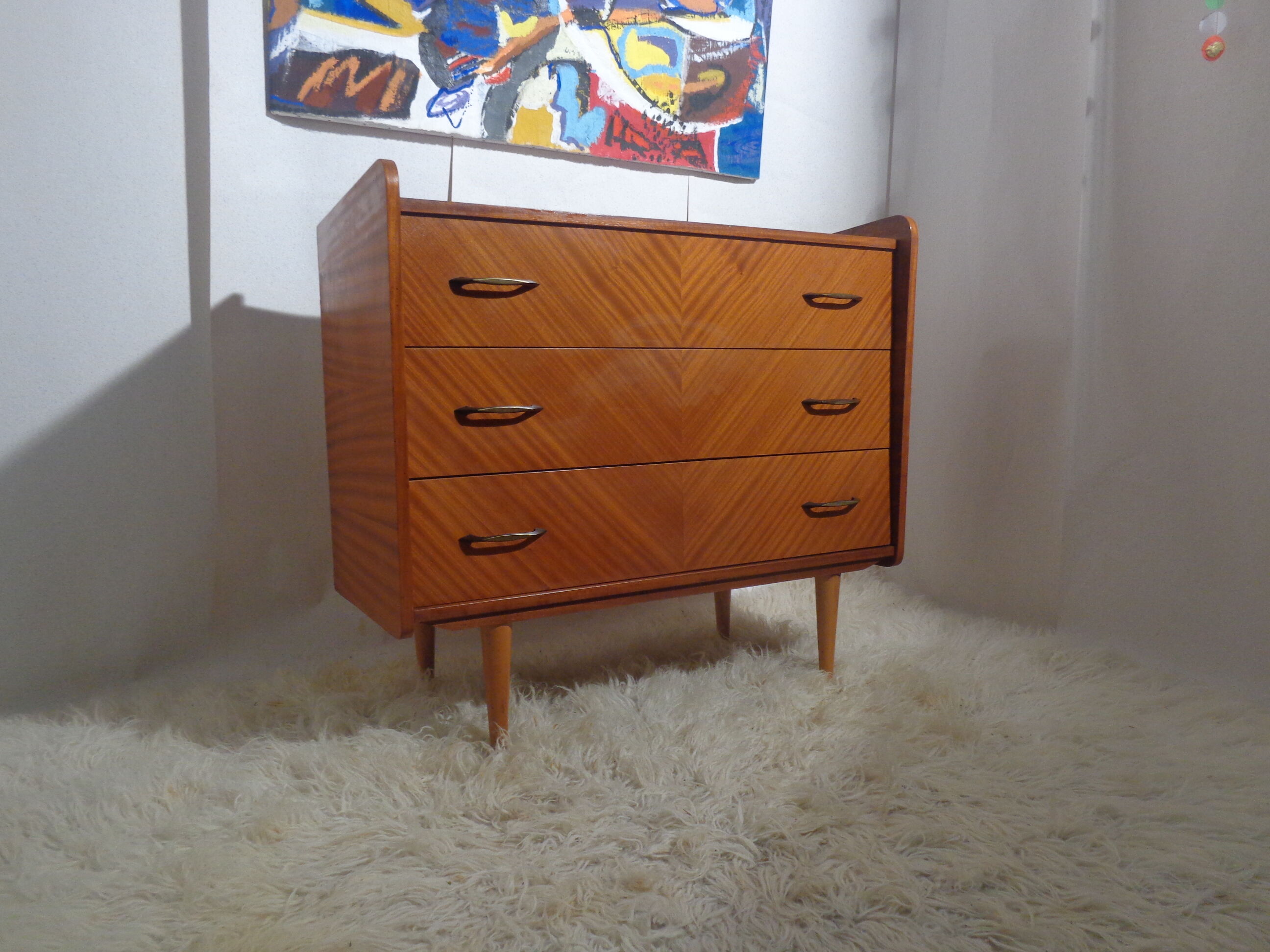 Vintage chest of drawers of the 60s