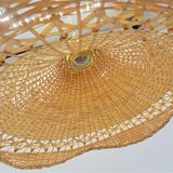 Hanging lamp wicker