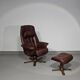 Relax / lounge chair / ottoman / Hjellegjerde Møbel / Sweden Recliner