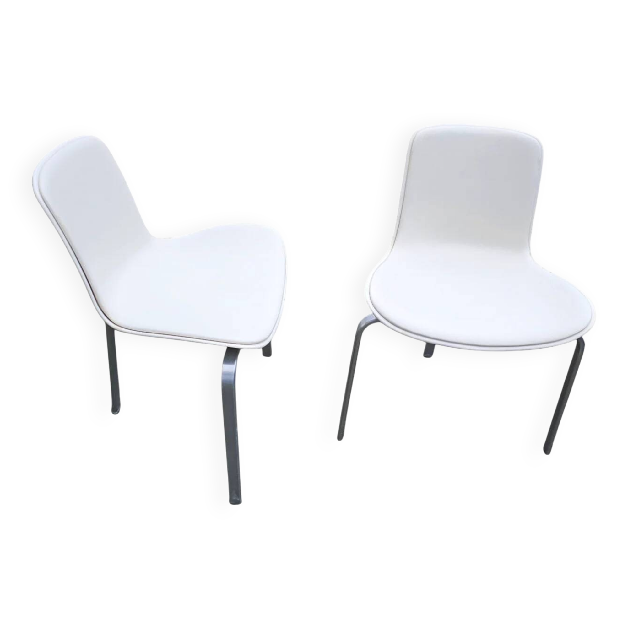 Set / Poul Kjaerholm for Fritz Hansen / PK8 / Chairs 2012
