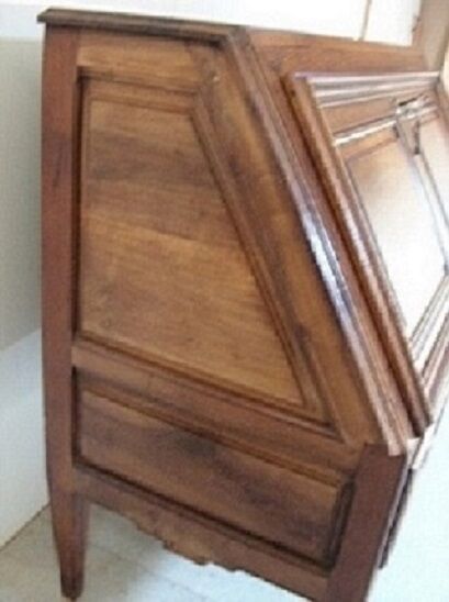 Secretary with a slope of Louis XVI period, authentic