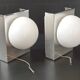 Pair of vintage 1970 wall lights