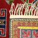 Ancient Shirwan carpet in cotton and wool, Russia, 84 x 59 in.