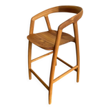 Wabisabi wooden bar stool / stool