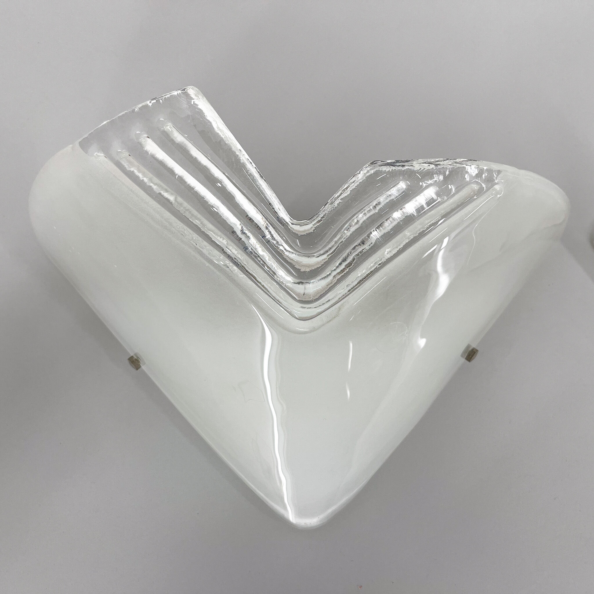 1960s Pair of Murano Glass Wall Lights, Italy