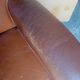 Vintage leather club chair