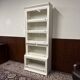 Classic English White Globe Wernicke Bookcase