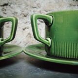 Duo cups with saucers