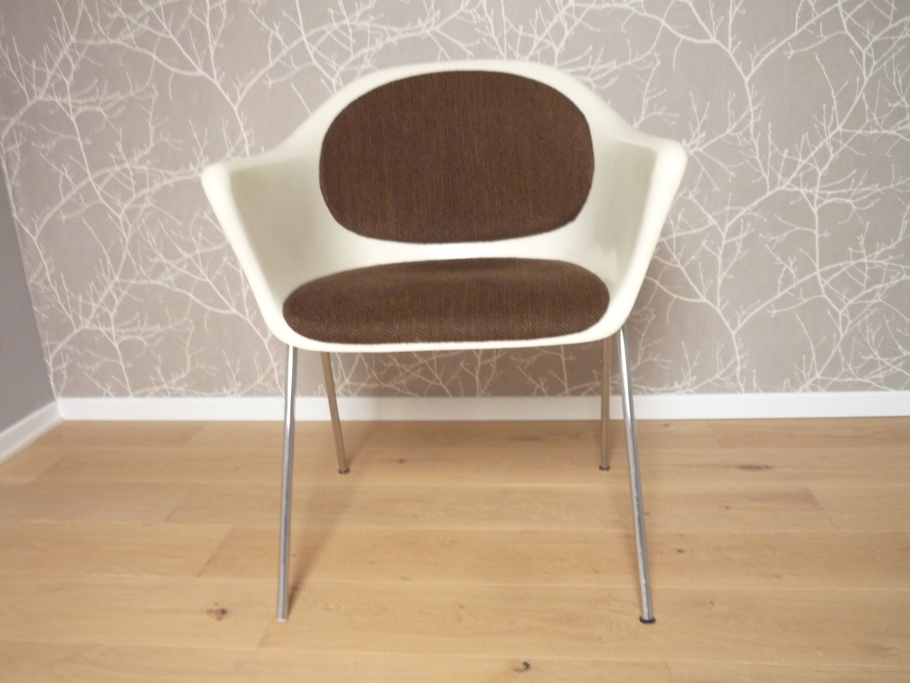 "Space Age" fiberglass armchair