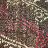 Vintage turkish kilim cushion cover , 55 x 55 cm