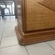 Buffet, vintage wicker commode in Riviera style, 1970s.