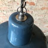 Vintage industrial factory ceiling lamp from Wikasy A23, 1960s