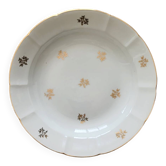 Assiette creuse Porcelaine de Limoges