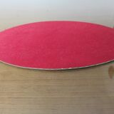 Beveled oval mirror 50s 60s 40x20cm