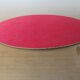 Beveled oval mirror 50s 60s 40x20cm