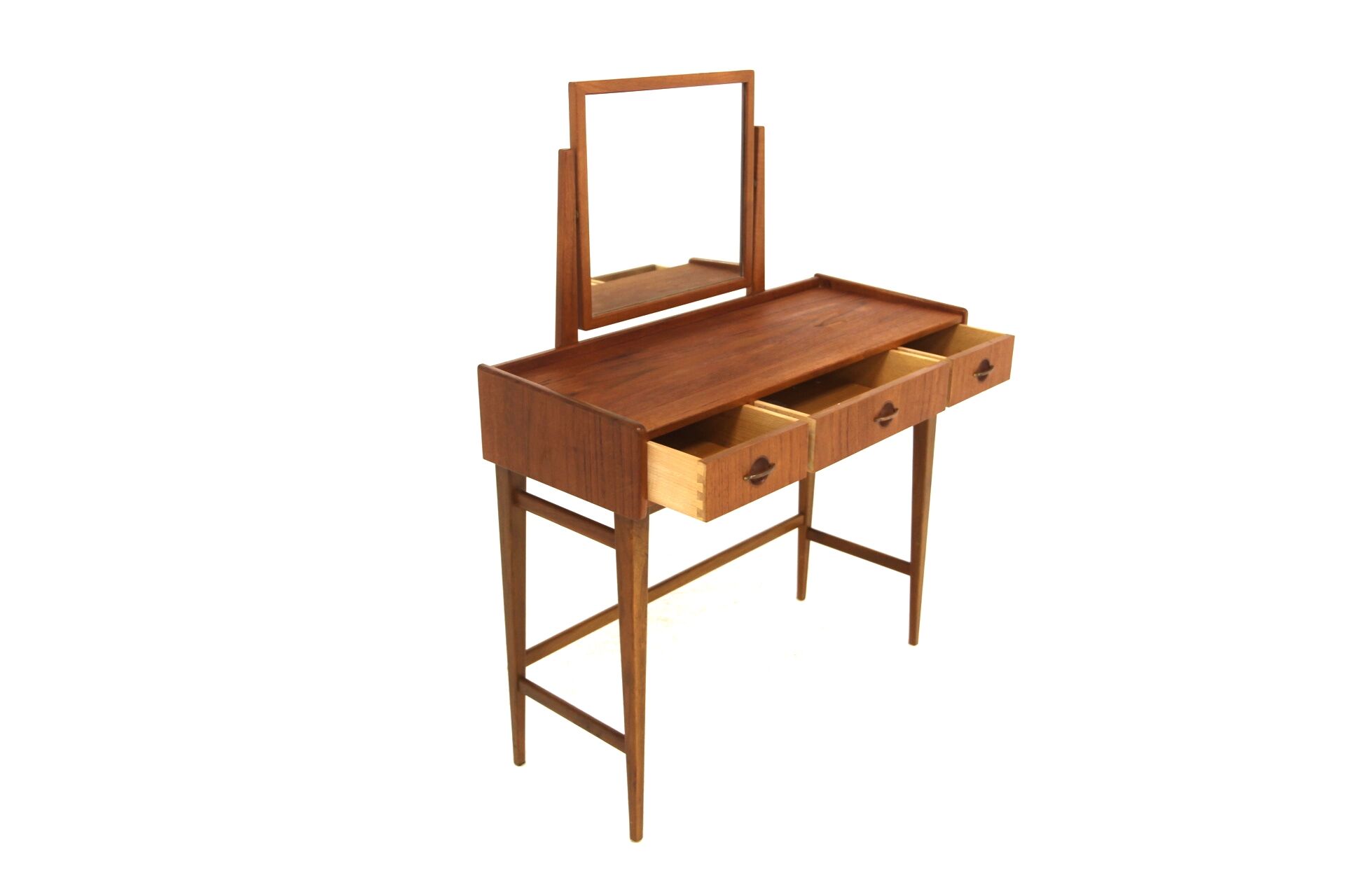 Coiffeuse scandinave en teck, Suède, 1960