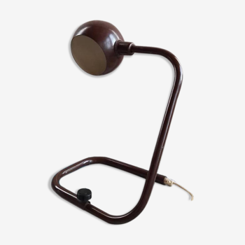 Lampe de bureau marron