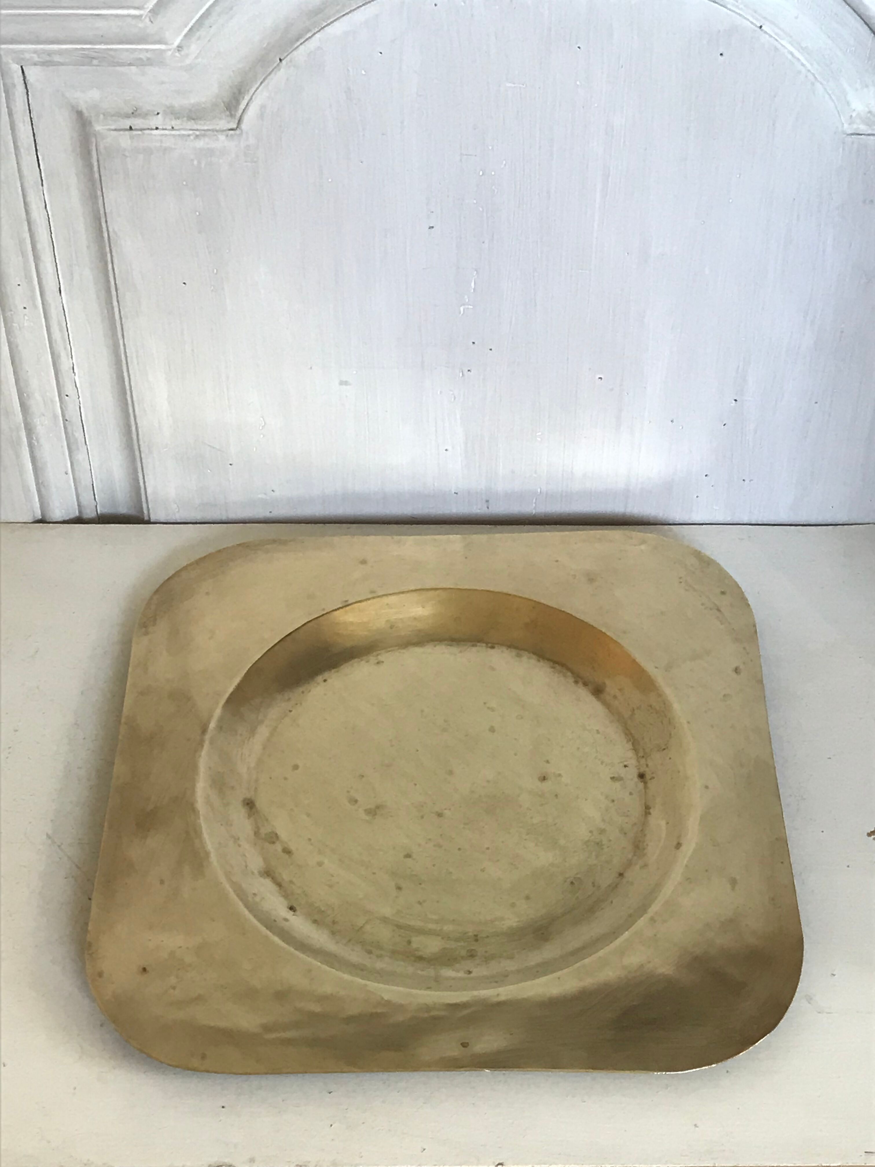 Brass pocket empty