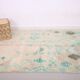 Turquoise Vintage Boujaad Rug 158 cm x 262 cm - Moroccan Wool rug Handmade