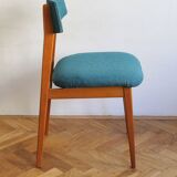 Set of Four 1960's Scandinavian Mid Century Chairs