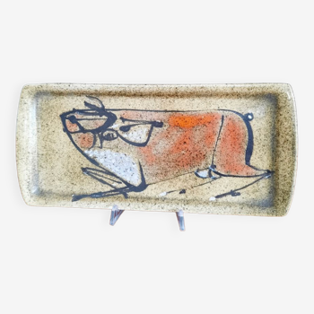 Rectangular dish Gehel Paris animal pattern